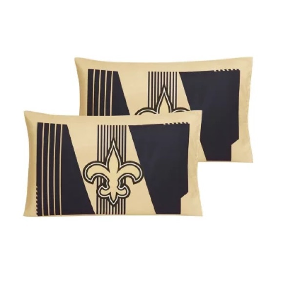 New Orleans Saints NFL Bed-In-A-Bag Comforter and Sheet Set - Picture 4 of 8